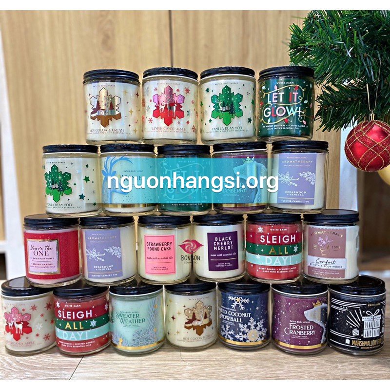nến thơm bath and body works