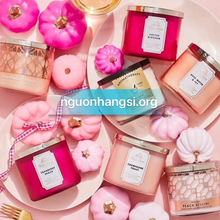 nguồn hàng sỉ nến thơm cao cấp